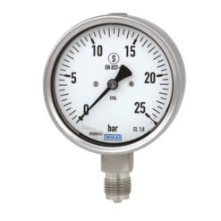 Models 232.30, 233.30 Bourdon tube pressure gauge, stainless steel